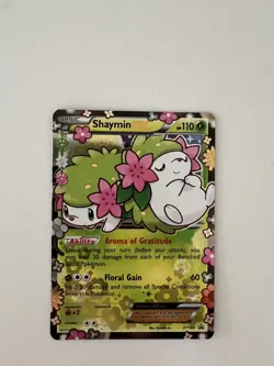 Shaymin EX XY148 Ultra Rare Black Star Promo Pokemon TCG Near Mint! - Image 2