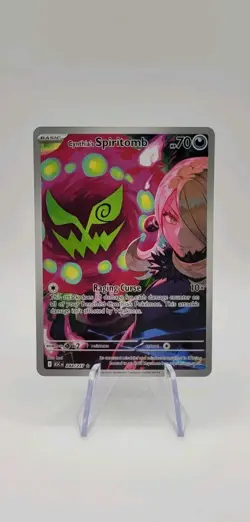 Pokemon TCG: Cynthia's Spiritomb 244/217 Illustration Rare - Ascended Heroes -NM - Image 1