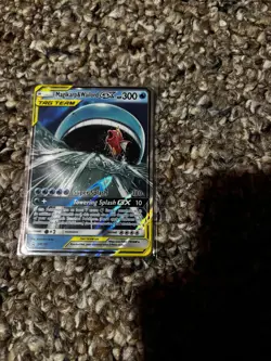 Pokemon Magikarp & Wailord GX SM166 Holo LP - Image 2