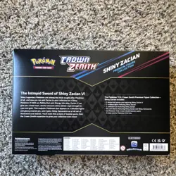 Pokemon TCG Crown Zenith Shiny Zacian Premium Figure Collection Kit - Image 2