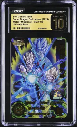 CGC 10 Son Gohan: Teen MM2-070 Super Dragon Ball Heroes Card TCG 038 - Image 1