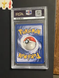Pokemon Eevee holo Foil 2000 Black star Promo Pokemon league PROMO PSA 7 SWIRL - Image 2