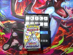 VERY HEAVY! GOD PACKUU SIRUU 22.66g Prismatic Evolutions Pokemon Booster - Image 1
