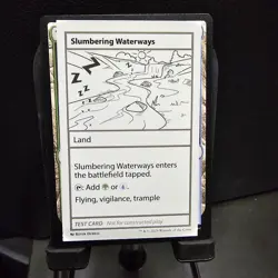 Slumbering Waterways Mystery Booster 2 Playtest Card Magic The Gathering Nm - Image 1