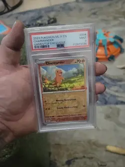 Pokemon Mew EN Charmander Gamestop Exclusive PSA 9 - READ DESCRIPTION❗ - Image 1