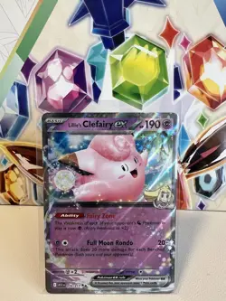 Lillie’s Clefairy ex 076/217 Double Rare - Pokemon TCG Ascended Heroes - NM - Image 1