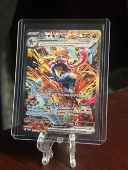 Greninja ex 214/167 Pokemon Special Illustration Rare Twilight Masquerade MINT - Image 1