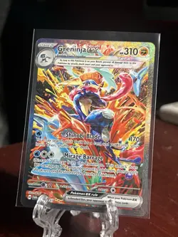 Greninja ex 214/167 Pokemon Special Illustration Rare Twilight Masquerade MINT - Image 3