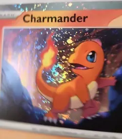 Pokemon TCG Charmander Cosmos Holo 2x SWIRL 047 151 Black Star Promo Near Mint - Image 4