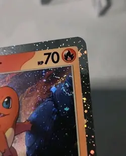 Pokemon TCG Charmander Cosmos Holo 2x SWIRL 047 151 Black Star Promo Near Mint - Image 5