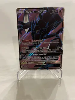 Pokemon Necrozma GX 134/147 Burning Shadows Sun & Moon FULL ART - Image 1