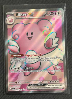 Blissey ex 201/167 - Pokemon Twilight Masquerade Full Art Ultra Rare Holo NM - Image 1