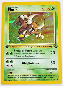 Pinsir Holo Italian Pokemon Jungle #9 LP - Image 1