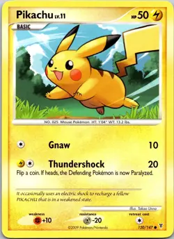 PIKACHU - 120/147 - SUPREME VICTORS - - LP - Image 1