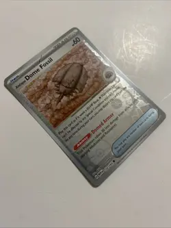 Antique Dome Fossil Reverse Holo 152/165 SV 151 Pokemon Scarlet & Violet NM - Image 3