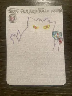 Gengar VMAX (Alternate Art Secret) 271/264 Fusion Strike HAND DRAWN ART CARD! - Image 4