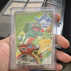 Pokemon Bulbasaur ME: Mega Evolution Promo 037 Basic 80 HP Leech Seed Promo - Image 1