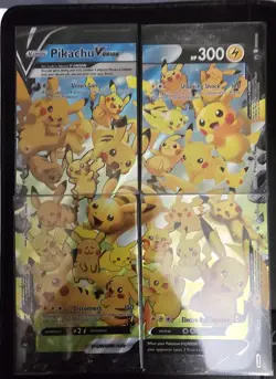 Pokemon Pikachu V-Union Complete Set Near Mint SWSH139 SWSH140 SWSH141 SWSH142 - Image 1