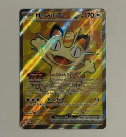 Meowth ex 107/088 Pokemon TCG 2026 Perfect Order Ultra Rare FULL ART HOLO🔥 - Image 1