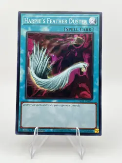 Yugioh Harpie's Feather Duster EGS1-EN022 1st Edition Super Rare NM - Image 1