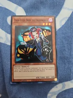 YuGiOh! - Tour Guide From The Underworld - 1st Edition Super Rare RA01-EN005 NM - Image 1