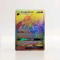 Aerodactyl GX 244/236 Secret Rare Card Sun & Moon Unified Minds - Image 1