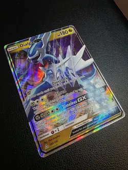 Dialga GX - 100/156 - SM Ultra Prism Ultra Rare Holo Pokemon Card - NM - Image 2
