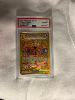 Pokemon PSA 10 Charizard 228/197 ex Hyper Rare Obsidian Flames Card - Image 1