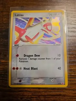 Pokemon TCG Latias Holo Card 4/10 LP- Near MINT - Image 1
