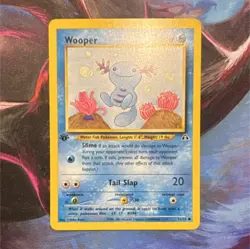 Pokemon Wooper 71/75 Neo Discovery 1st Edition Common Regular 2001 Card NM-Mint - Image 1