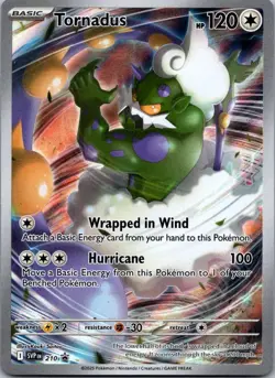 Tornadus - 210 SV: Scarlet & Violet Promo Cards Promo Holo NM - Image 1