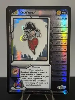 Gohan M15 Super Android 13 Dragon ball Z Subset Foil Promo Babidi Saga Ccg Card - Image 1