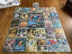 27 Great Pokemon Cards Plus Really Good 4-card Zacian V-Union All In Good Cond - Image 1