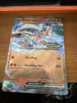 Reshiram ex (Journey Together Stamped) 030/159 Miscellaneous Cards & Products... - Image 1