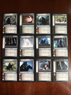 Lord of the Rings TCG 24 Card Lot (2 Of Each) Nazgul - Image 1