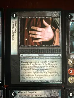 Lord of the Rings TCG 24 Card Lot (2 Of Each) Nazgul - Image 3