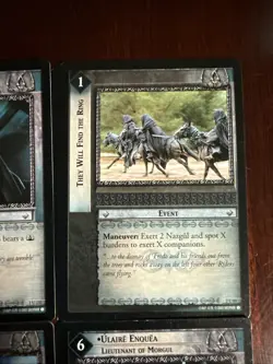 Lord of the Rings TCG 24 Card Lot (2 Of Each) Nazgul - Image 5