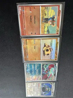 Prismatic Evolutions Pokemon TCG Poke Ball 12 Card Lot - NM - Image 4