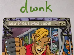 Sally Pride, Lioness Leader Showcase Non-Foil #0225 Teenage Mutant Ninja Turtles - Image 3