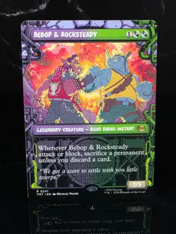 MTG Bebop & Rocksteady (Showcase) Non-Foil x1 #241 - TMNT - Image 1