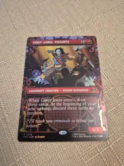 Casey Jones, Vigilante (0235) (Showcase) [TMT - 235] - NM [Foil] TCG MTG - Image 2