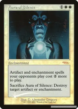 Aura of Silence [FNM - ] - DM [Foil] TCG MTG - Image 1