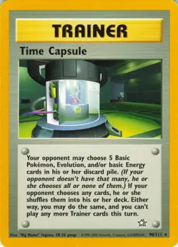 Time Capsule - 1st Edition - 90/111 Neo Genesis - Pokemon TCG - 2000 - Image 1