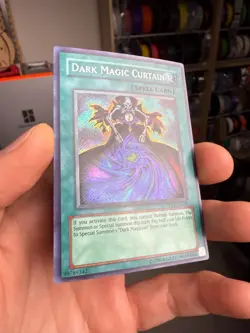 Yugioh Dark Magic Curtain PP01-EN008 Secret Rare NM - Image 2