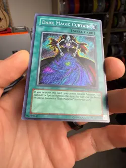 Yugioh Dark Magic Curtain PP01-EN008 Secret Rare NM - Image 4