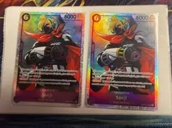 2x Sanji Reprint SR Premium Booster -The Best- Vol. 2 OP07-064 NM - Image 1
