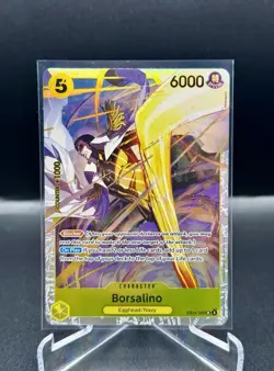 Bandai One Piece EB04-058 SR Borsalino SR OP15 Card - Image 1
