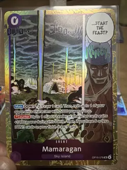 One Piece TCG Mamaragan OP15-078 SR EVENT Adventure on Kami’s Island OP15-EB04 - Image 1