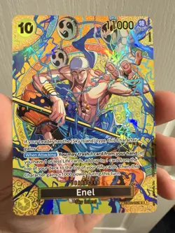 Enel SP EB02-052 SR from OP15 One Piece TCG - Image 1