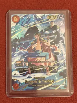 One Piece Smoker & Tashigi SP OP15 EB04-003 Adventure On Kami's Island English ! - Image 1